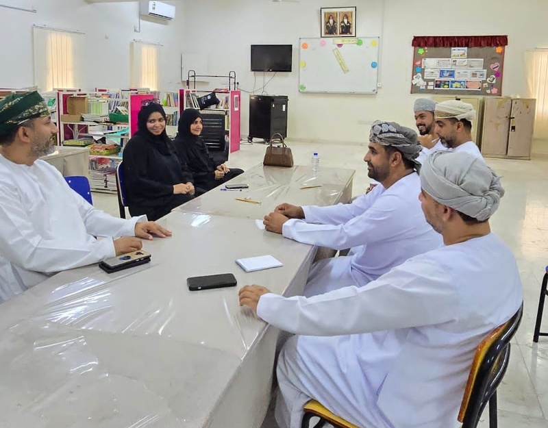 فريق من دائرة الشبكات والاتصالات بالوزارة يزور المحافظة