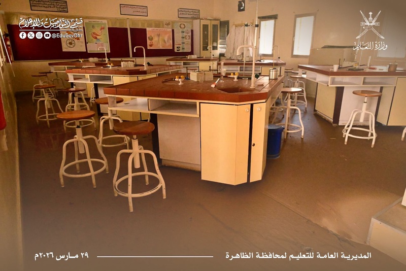 زيارة ميدانية لمستشار الوزيرة لشؤون المديريات التعليمية بالمحافظات لمدارس تعليمية الظاهرة 