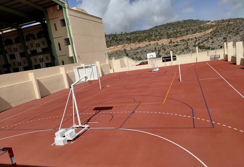 استلام مبنى مشروع مدرسة جبل السراه بعبري 