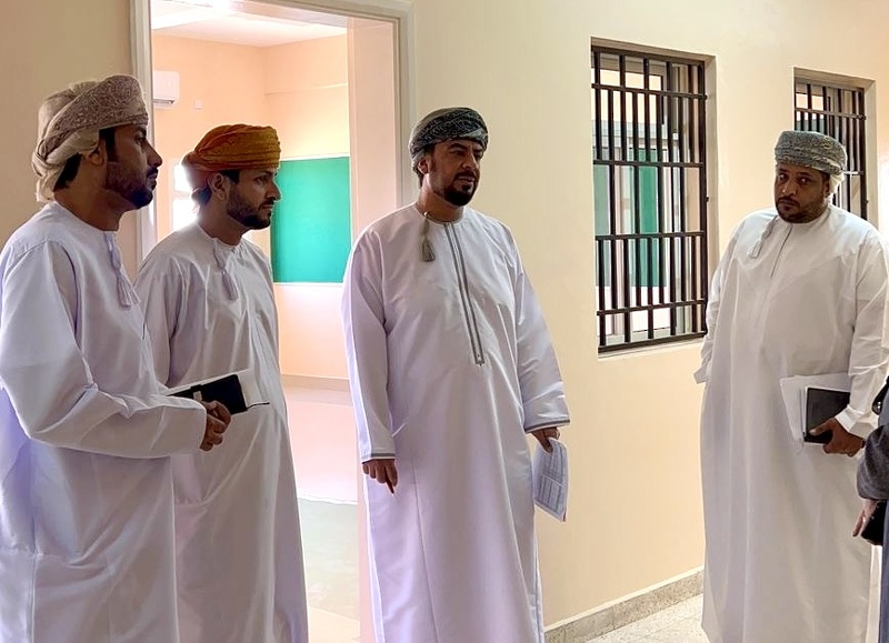 استلام مشروع الإضافات بمدرسة المزيونة للتعليم الأساسي (1-4) بولاية المزيونة