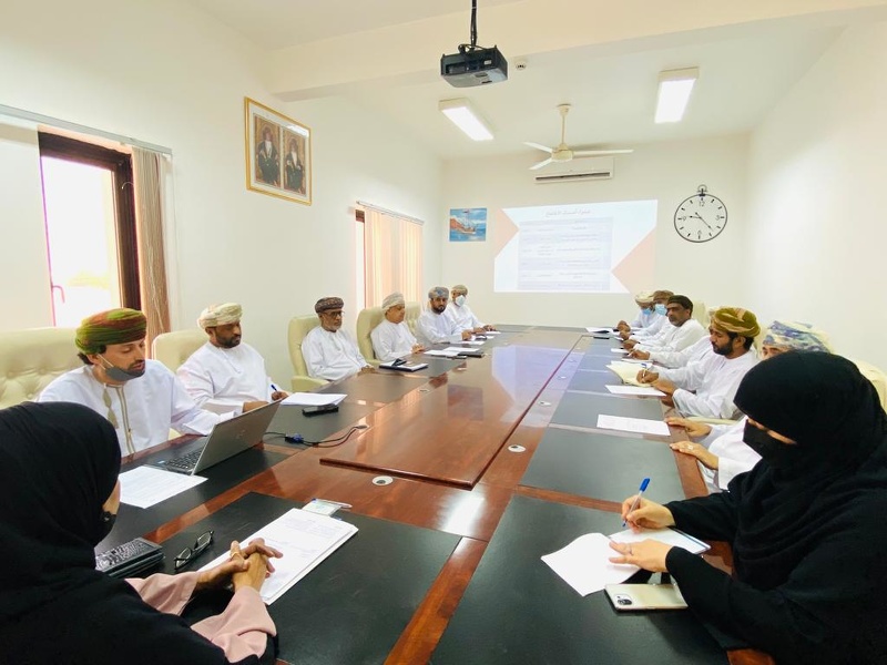 اجتماع فريق دعم وتسيير نظام الجودة بالمديرية العامة للتربية والتعليم بمحافظة ظفار