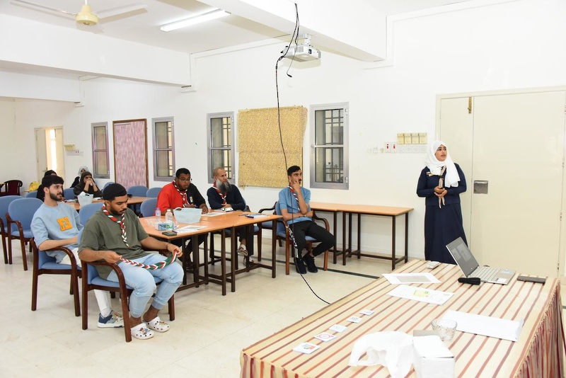 انطلاق فعاليات الدورة الأساسية لقادة وقائدات الوحدات الكشفية بتعليمية محافظة الظاهرة