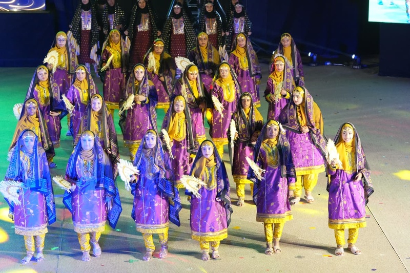 عهد ونماء أوبريت طلابي جسده طلبة مدارس تعليمية جنوب الباطنة