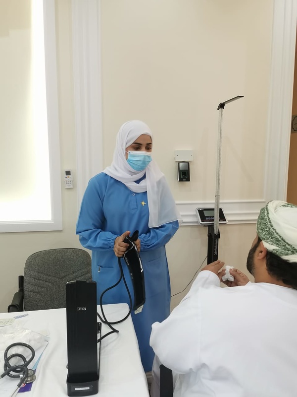 اليوم الصحي لمستشفى بدر السماء بتعليمية ظفار 