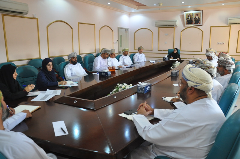  إقامة الجلسة الختامية للتدقيق الداخلي لنظام إدارة الجودة بتعليمية محافظة الظاهرة  