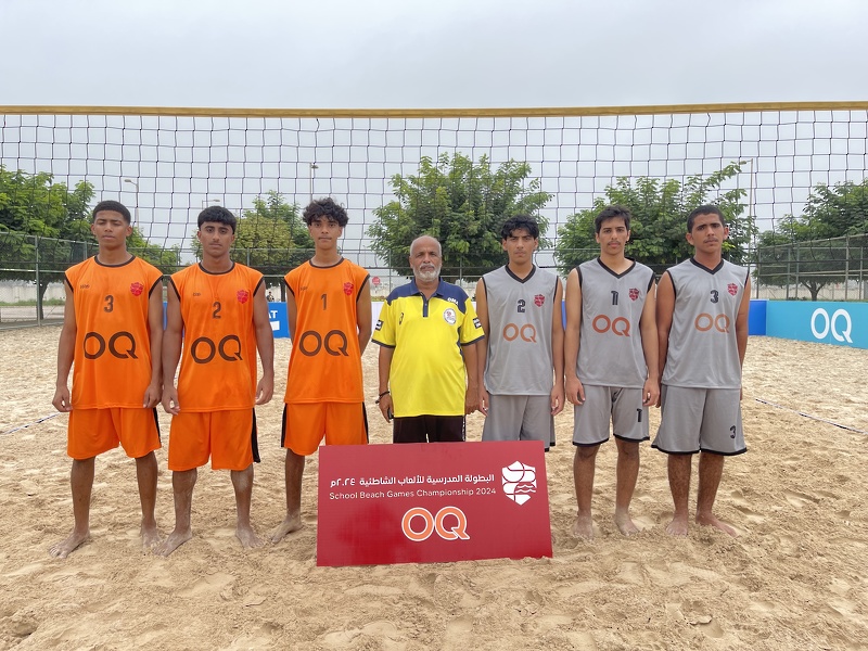 انطلاق البطولة المدرسية للألعاب الشاطئية الثالثة بمحافظة ظفار
