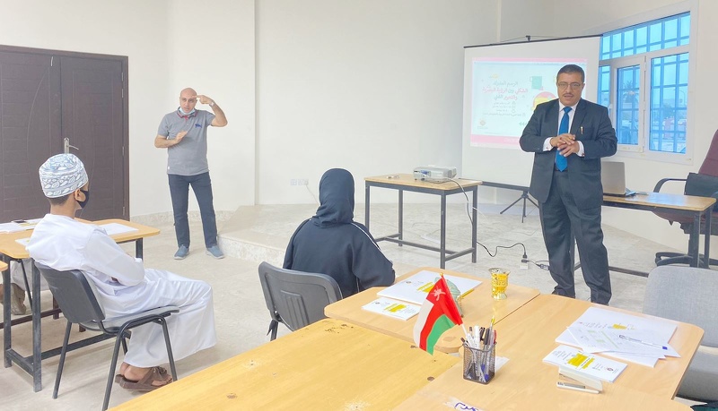 قسم التربية الخاصة بتعليمية ظفار يستكمل فعاليات اليوم الخليجي للموهبة والابداع  تحت شعار اسبوع ظفار للموهبة والإبداع