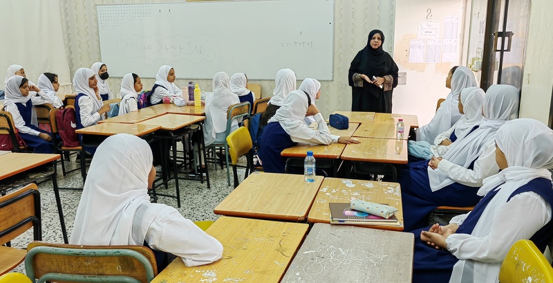 بدء الفصل الدراسي الثاني بمدارس تعليمية ظفار