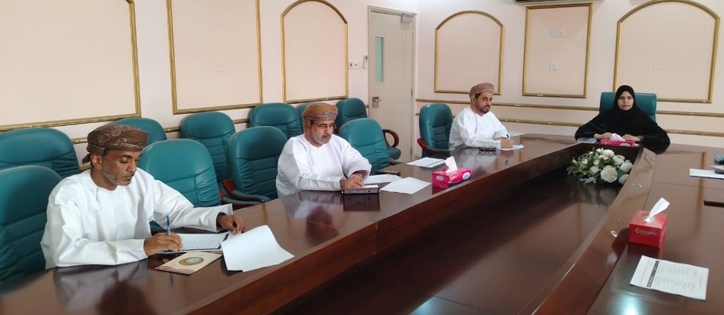 بهدف رفع الجاهزية لدى اللجنة الفرعية لإدارة الحالات الطارئة بتعليمية محافظة الظاهرة  