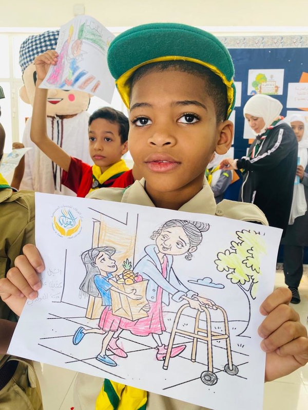 قسم الكشافة والمرشدات بتعليمية ظفار ينفذ ملتقى الأشبال والزهرات قيم مهارات ومواهب 