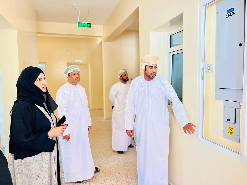 الوقوف على جاهزية  المبنى الجديد لمدرسة درة ظفار (5-11) بنات