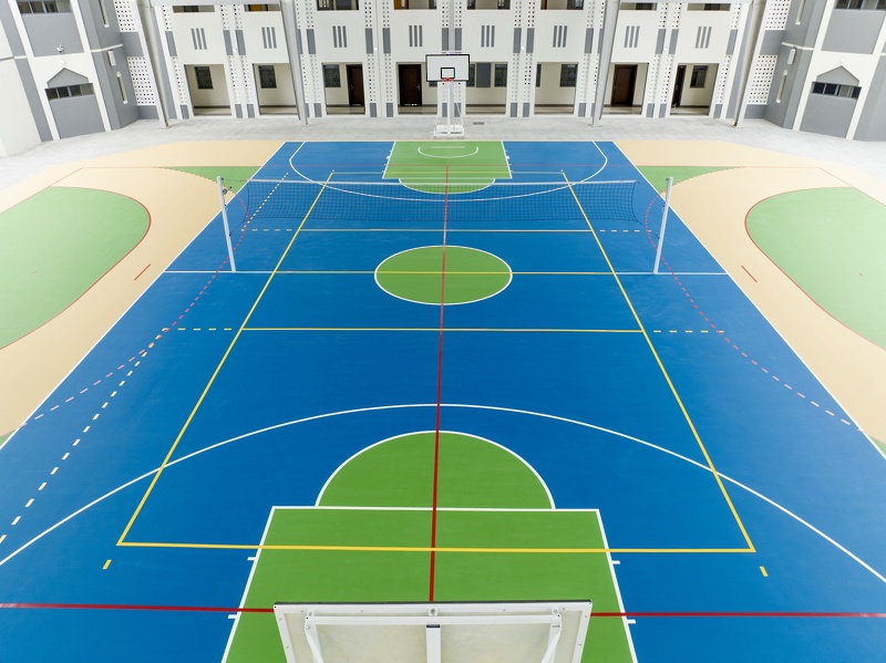 استلام المبنى الجديد لمدرسة أسامة بن زيد للبنين بولاية صلالة 