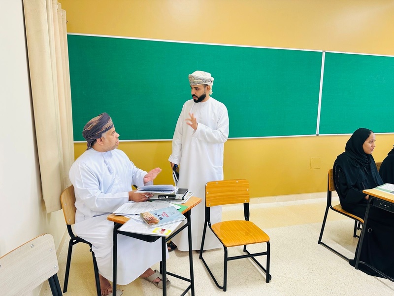 زيارة فريق متابعة شعب محو الأُمية بدائرة التعلم مدى الحياة بالوزارة لتعليمية جنوب الشرقية