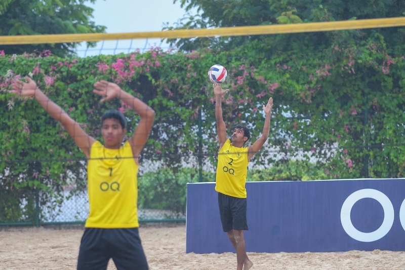 ختام البطولة المدرسية للألعاب الشاطئية 