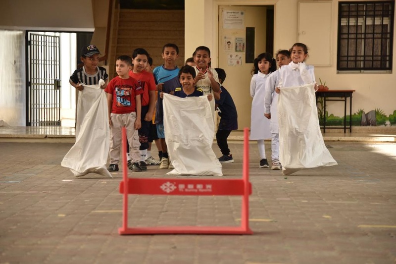 تفعيل اليوم الرياضي المدرسي شوية رياضة بمدارس محافظة الظاهرة