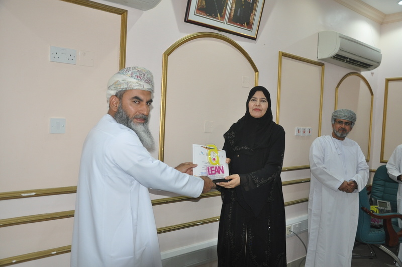 مناقشة مشروع نتائج لين بتعليمية محافظة الظاهرة 