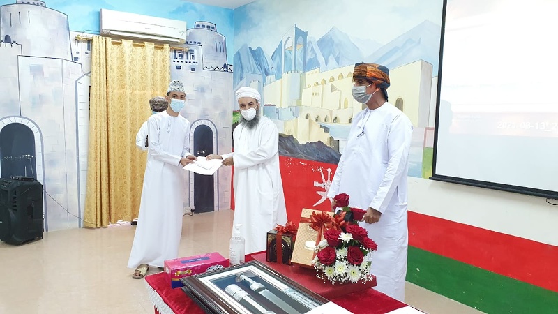 تكريم طلاب مشروع من اجل الوطن بشمال الباطنة   