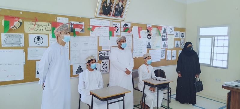 الوقوف على سير العملية التعليمية بمدرسة الحلانيات بتعليمية ظفار