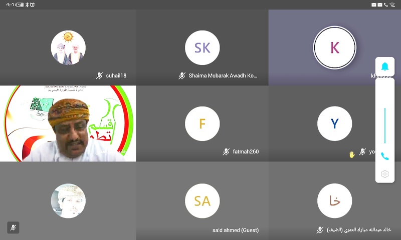 تنفيذ البرامج الإنمائية التأسيسية لمساعدي مديري المدارس المنتدبين خلال هذا العام والعام الماضي  بتعليمية ظفار