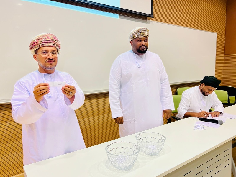 قرعة بطولة كرة القدم لموظفي تعليمية ظفار ٢٠٢٢م