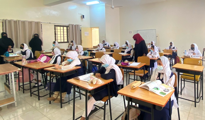 انطلاق الفصل الدراسي الثاني بمدارس محافظة ظفار
