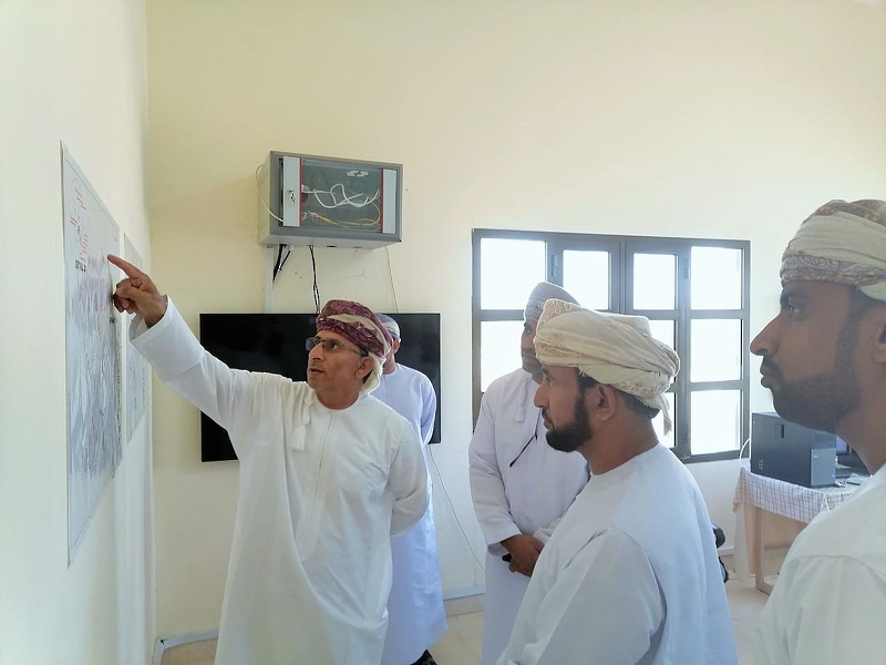 زيارة مشروع المليون نخلة ضمن فعاليات STEM2020 بتعليمية الظاهرة