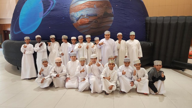 تشغيل مشروع القبة الفلكية المتنقلة لمدارس محافظة جنوب الشرقية