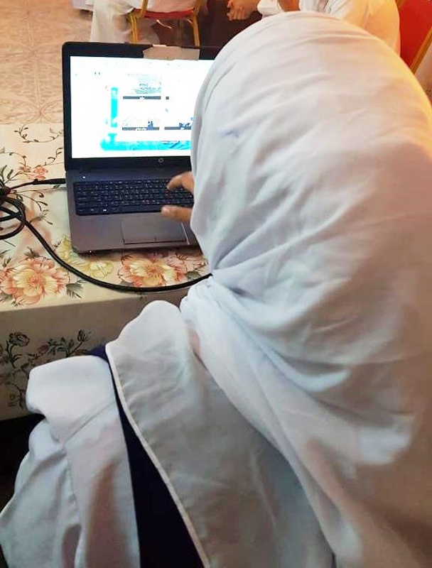 مباردة ( دلني ) في مدرسة عائشة بنت أبي بكر للتعليم الأساسي