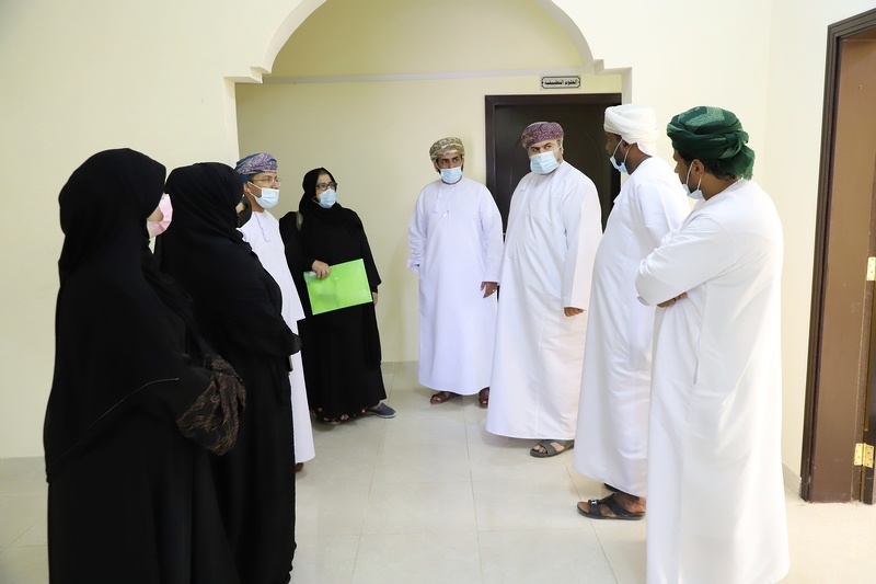 متابعة مراكز التدريب المهنية بتعليمية ظفار 