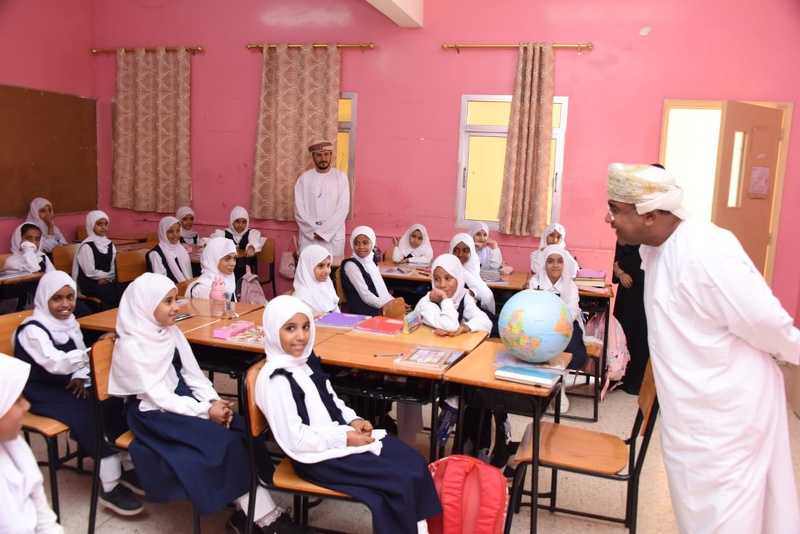 زيارة ومتابعة المدير العام لمدرسة سيح السندة