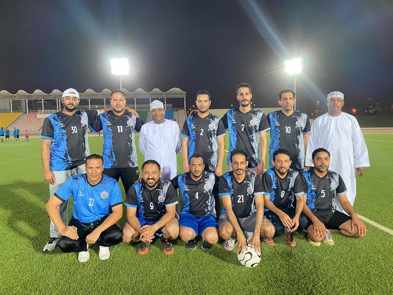 تواصل بطولة كرة القدم لموظفي تعليمية ظفار ٢٠٢٢م