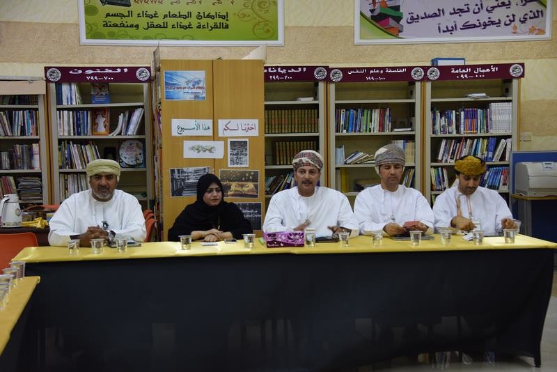 بدء تقييم الأعمال المشاريع المترشحة لجائزة السلطان قابوس للتنمية المستدامة في البيئة المدرسية بمدارس تعليمية البريمي