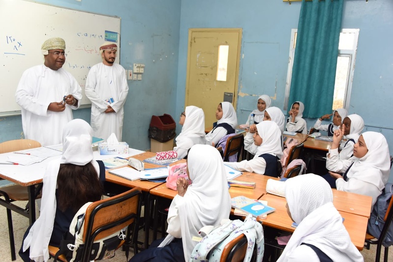 زيارة ومتابعة المدير العام لمدرسة سيح السندة