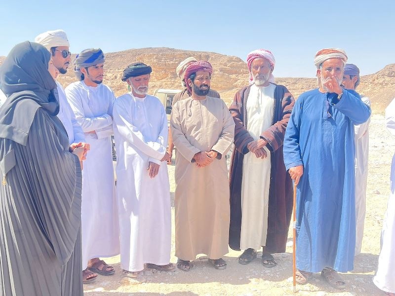 المكلفة بأعمال المدير العام تقوم بزيارة تفقدية لمنطقة مثلث حبروت وتزور مدرسة اندات للتعليم الأساسي للصفوف ( 1-12 ) بولاية المزيونة