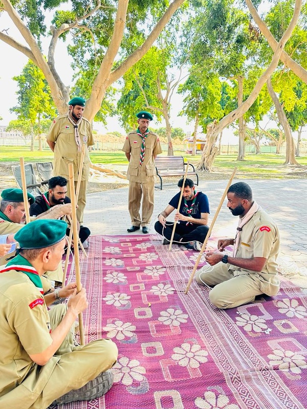 ختام الدورة الأساسية لقادة وقائدات الوحدات الكشفية والإرشادية بتعليمية ظفار   