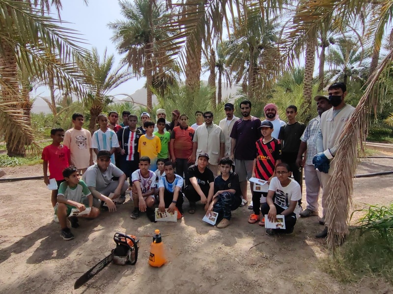 تواصل مناشط وفعاليات المراكز الصيفية بمحافظة الظاهرة وسط مشاركة فاعلة من قبل الطلبة