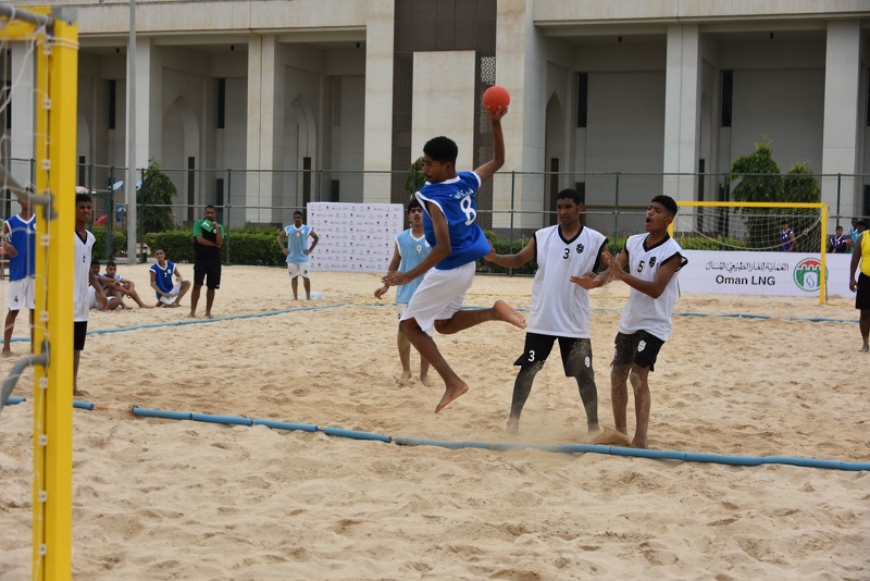انطلاقة مثالية للبطولة المدرسية للألعاب الشاطئية 