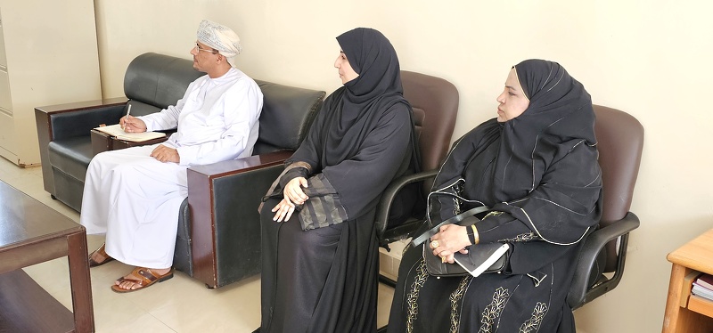 زيارة فريق من المديرية العامة للإشراف التربوي لتعليمية ظفار
