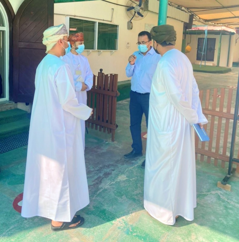 زياره ميدانيه للمدارس الخاصة بتعليمية ظفار 