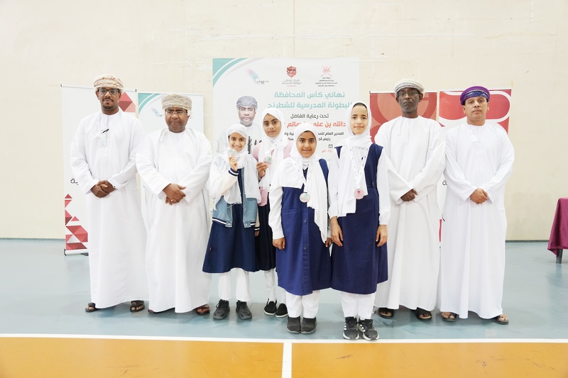 ختام البطولة المدرسية للشطرنج لمواليد (٢٠١٣-٢٠١٤) على مستوى محافظة جنوب الشرقية