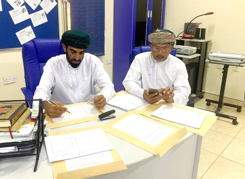 لجان الفحص والتدقيق النهائي بتعليمية ظفار تبدأ أعمالها