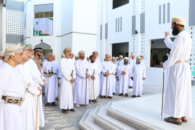 افتتاح مدرسة الشيخ جاعد بن خميس الخروصي (9-12) بتعليمية جنوب الباطنة  