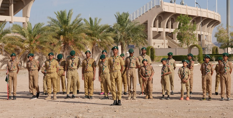 انطلاق المخيم الكشفي الشتوي بتعليمية محافظة الظاهرة