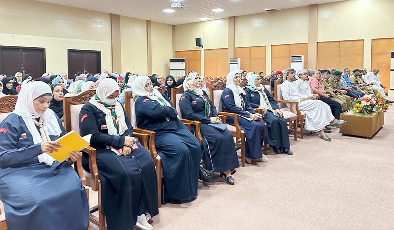 لقاء تحفيزي للقيادات الكشفية والإرشادية بتعليمية ظفار