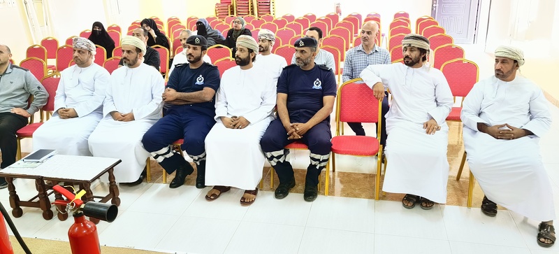 تنفيذ برنامج الأمن والسلامة المدرسية بإدارة التربية والتعليم برخيوت