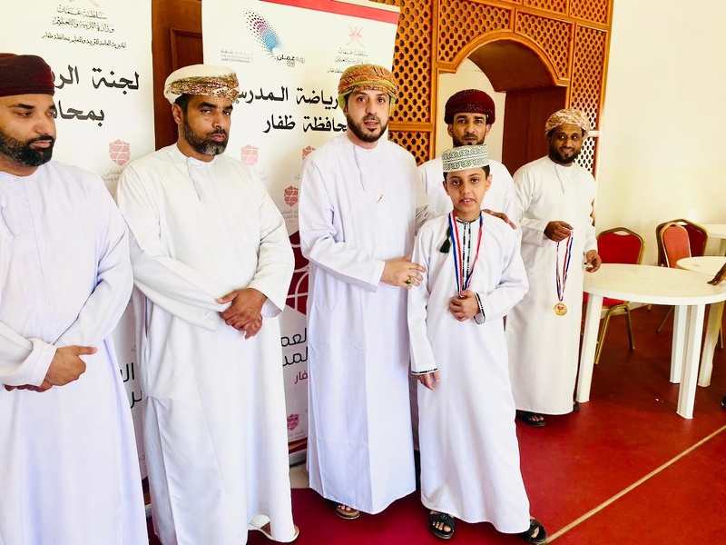 فعاليات مسابقة الشطرنج المدرسي لمدارس التعليم الأساسي الحكومية مواليد ٢٠١٢-٢٠١٣ بتعليمية ظفار
