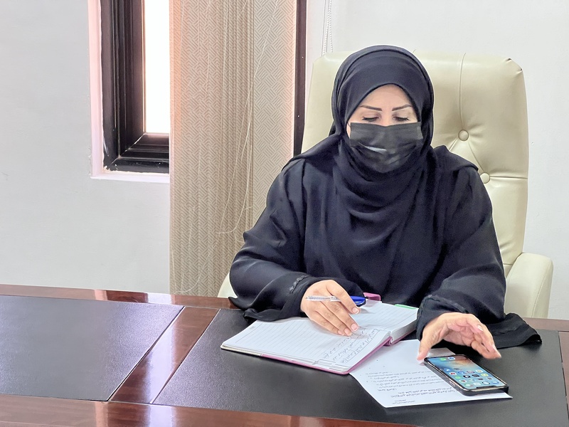 مناقشة مستجدات قرار اللجنة العليا بتحويل التعليم المباشر إلى تعليم عن بعد بتعليمية ظفار 