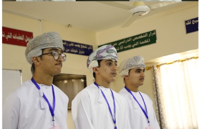 تقييم الشركات الطلابية (عمان وجهتي)بتعليمية جنوب الباطنة 