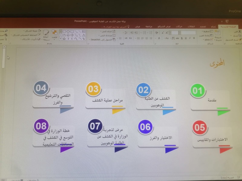 تواصل فعاليات وأنشطة تعليمية محافظة الظاهرة للاحتفال باليوم الخليجي للموهبة والإبداع 