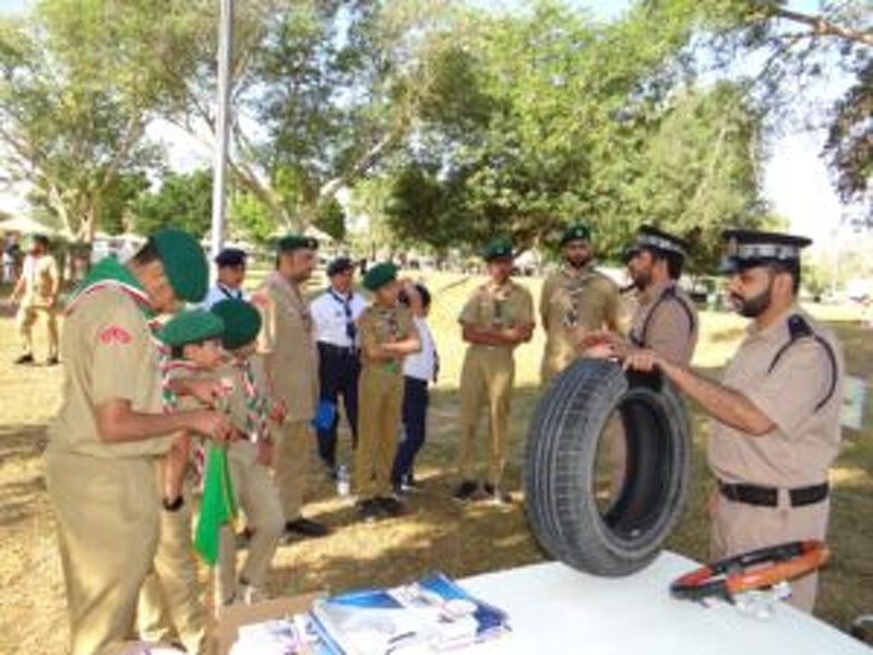 اقامة ملتقى شارات الهواية بالمخيم الشتوي لمرحلة الكشافة بشمال الباطنة